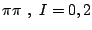 $\pi\pi ~,~I=0,2$